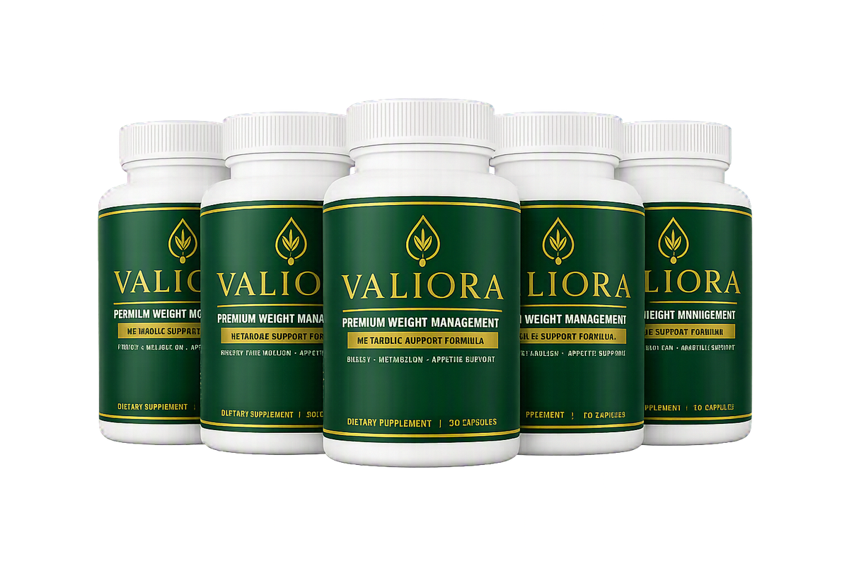 Valiora 6 bottle package — what is Valiora, 180 day supply of metabolic support capsules